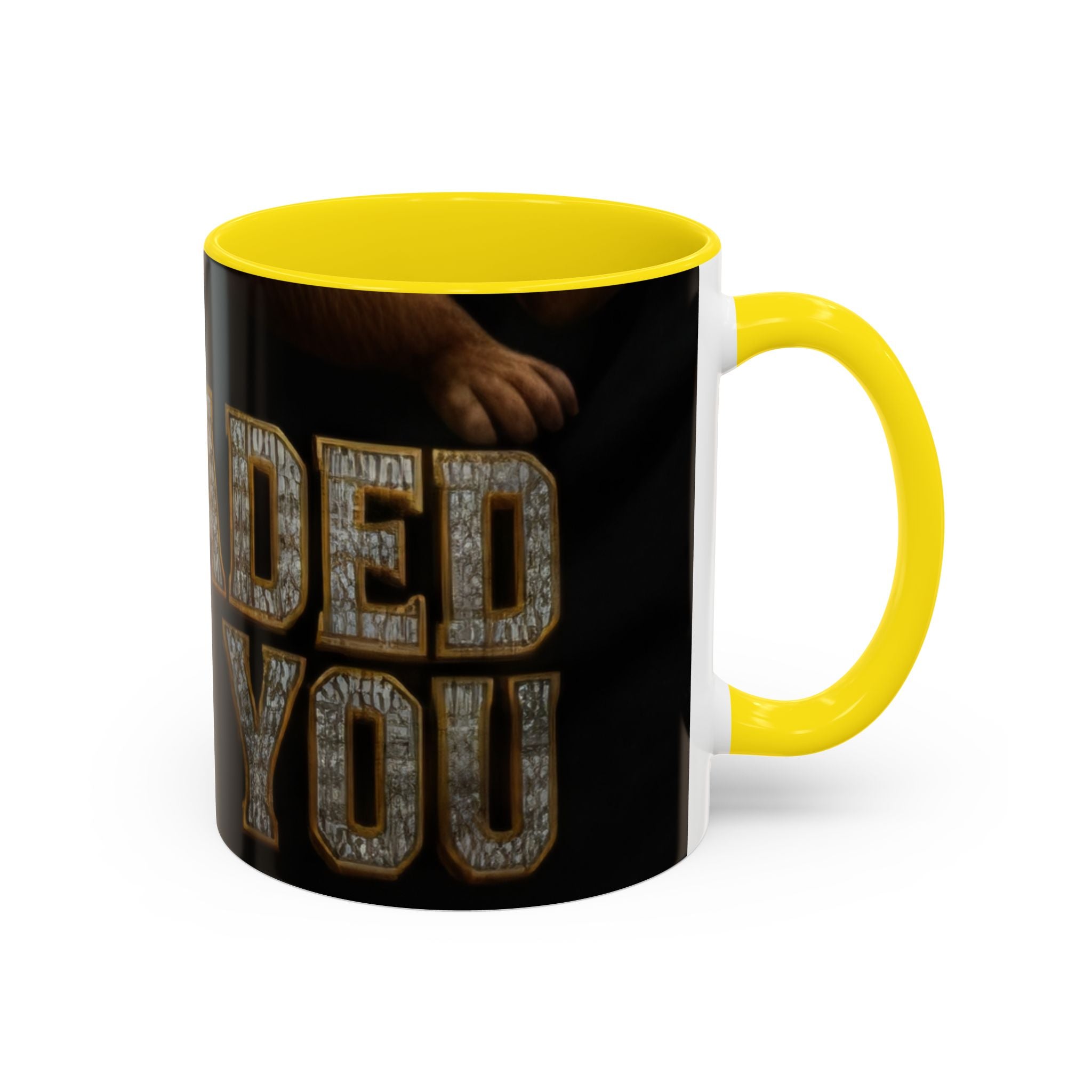 Accent Coffee Mug - 'I Graduated From You' Sparkle Lettering Graduation Gift