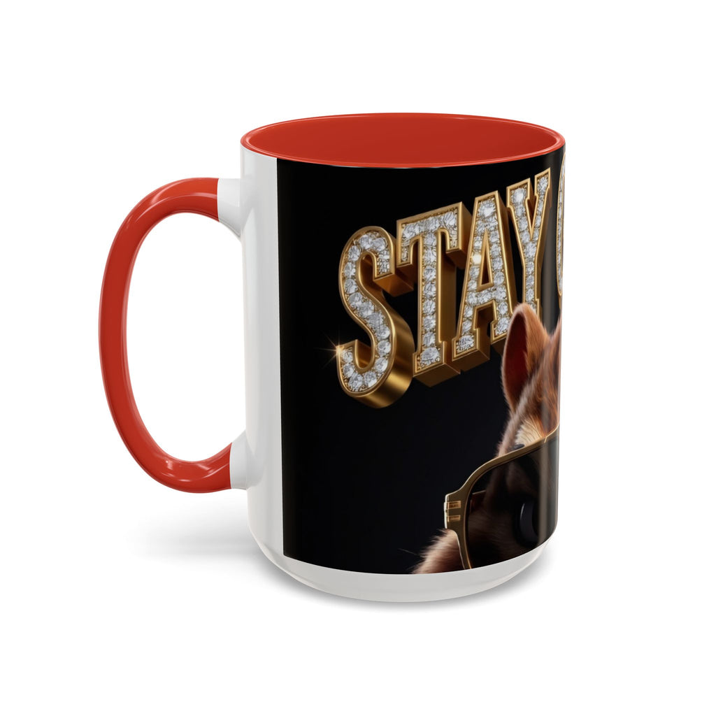 Coffee Mug – "Grumpy" Cool Sunglasses Squirrel Accent Mug (11/15oz)