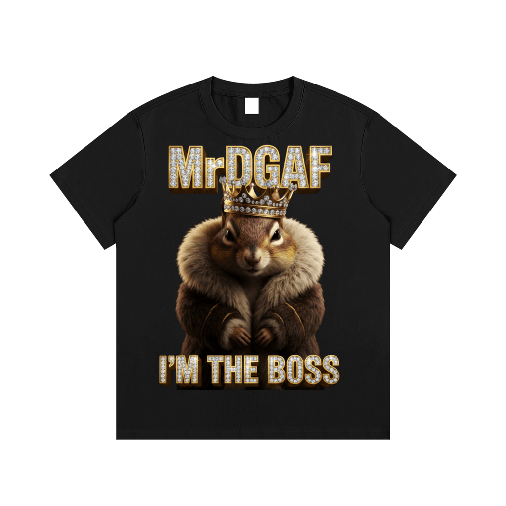 Tha Boss Graphic Tee — Mr. DGAF Attitude Streetwear - mrdgaf.shop