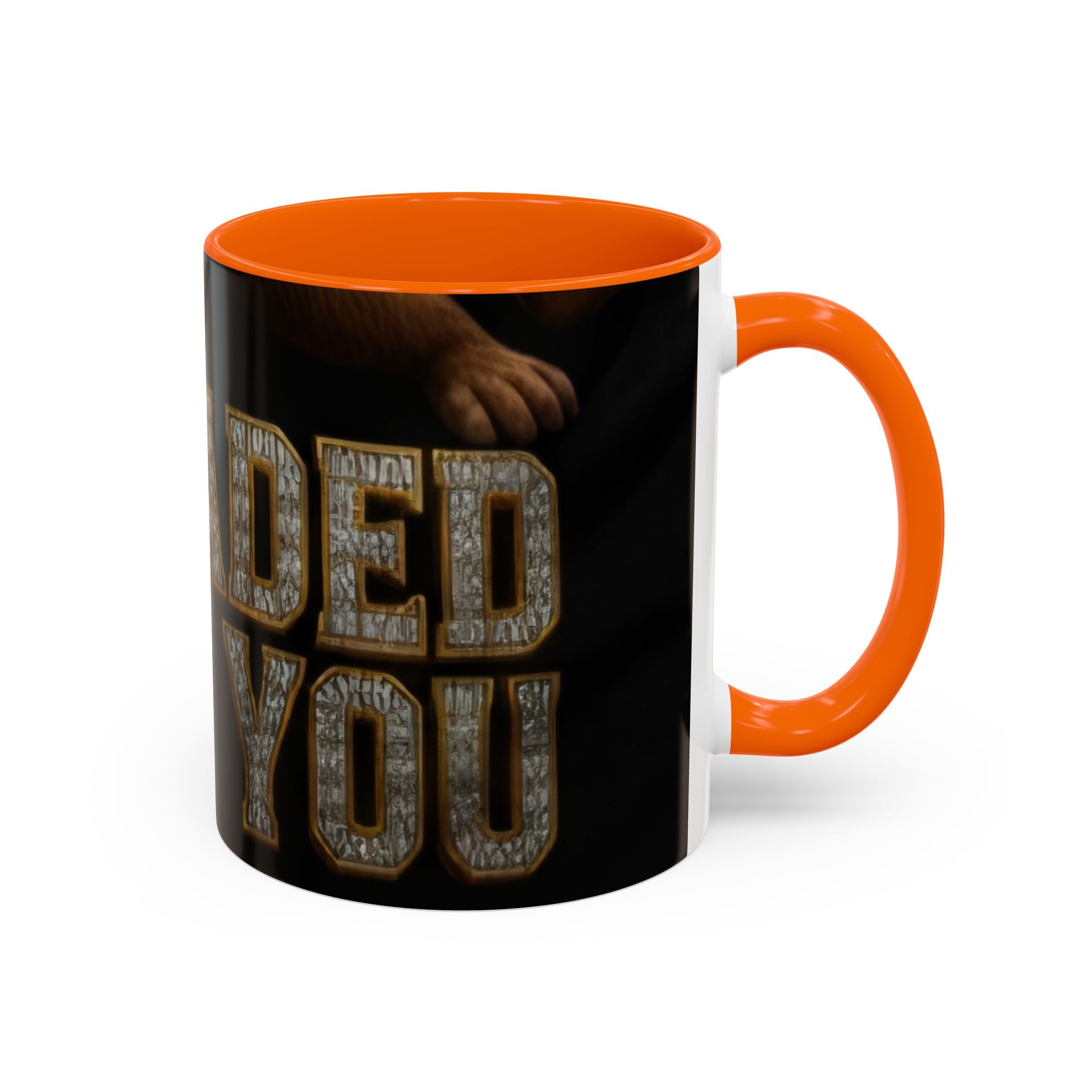 Accent Coffee Mug - 'I Graduated From You' Sparkle Lettering Graduation Gift