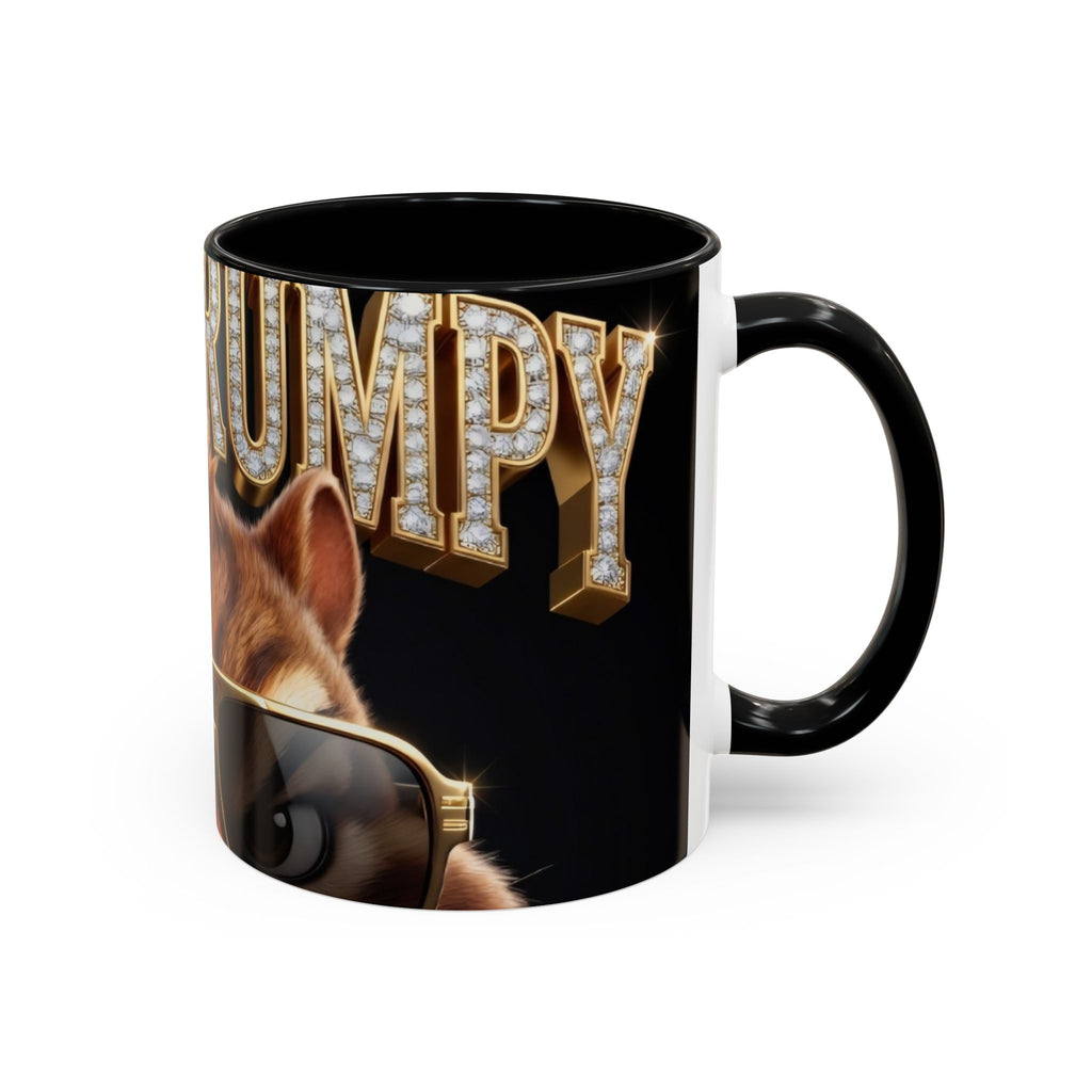 Coffee Mug – "Grumpy" Cool Sunglasses Squirrel Accent Mug (11/15oz)
