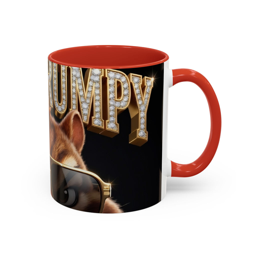 Coffee Mug – "Grumpy" Cool Sunglasses Squirrel Accent Mug (11/15oz)