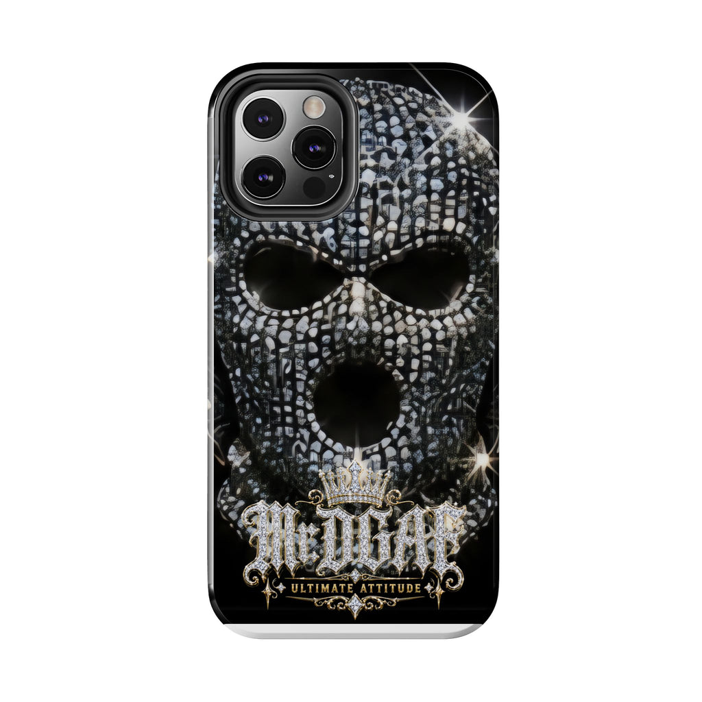 Skull Rhinestone Tough Phone Case — "Outlaw" Ultimate Attitude