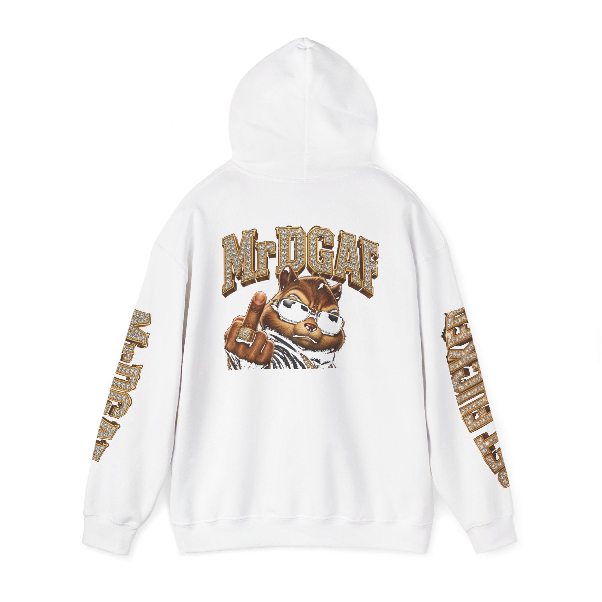 Graphic Hoodie - 'Go Get F***ed' limited edition Gold
