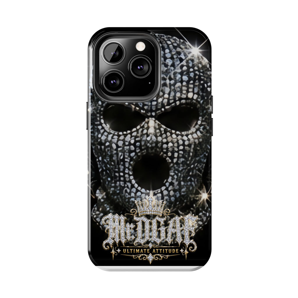 Skull Rhinestone Tough Phone Case — "Outlaw" Ultimate Attitude