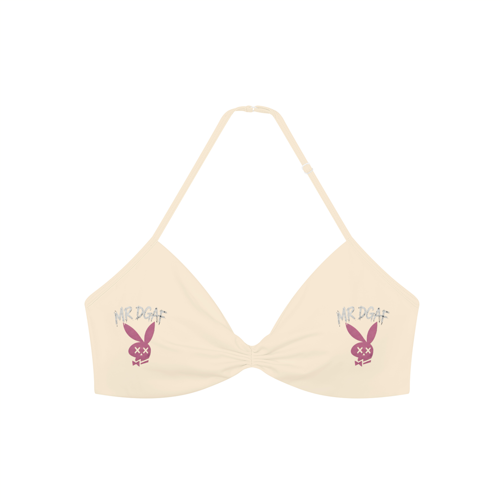 Women’s Ruched Halter-Neck Sports Bra