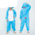 Mixed batch autumn and winter flannel children's cartoon conjoined animal pajamas Tigger home clothes too long thick wholesale