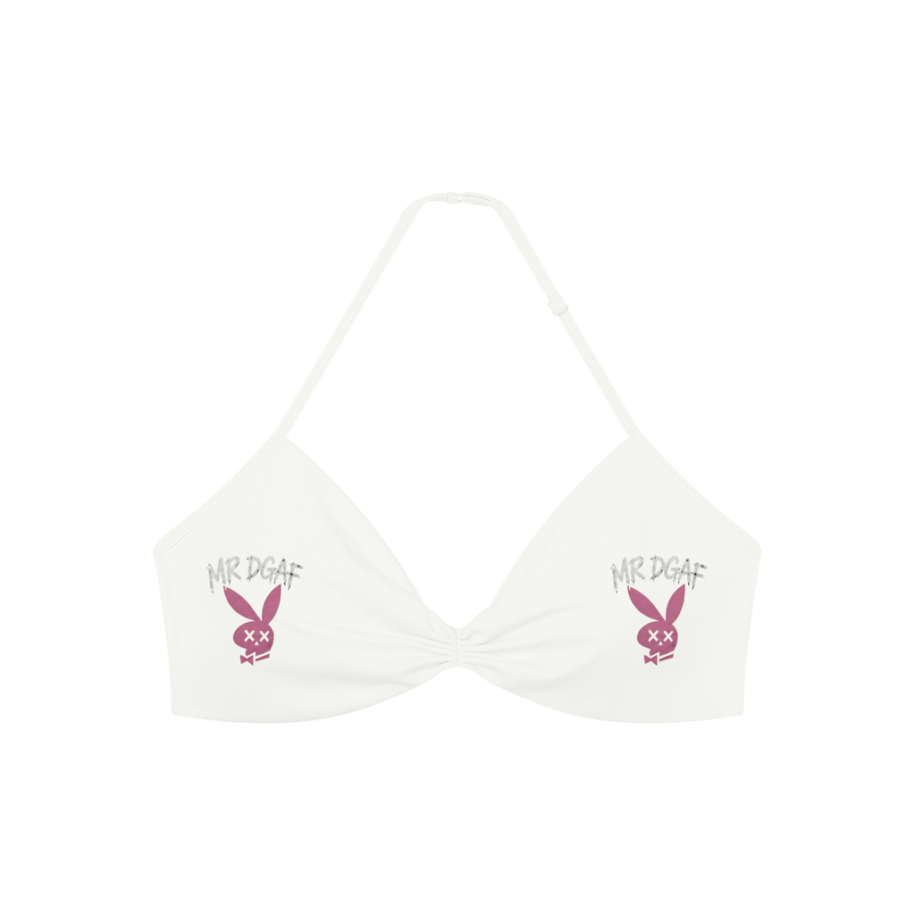 Women’s Ruched Halter-Neck Sports Bra