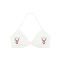 Women’s Ruched Halter-Neck Sports Bra