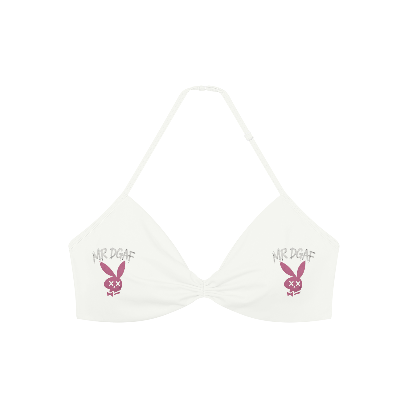 Women’s Ruched Halter-Neck Sports Bra