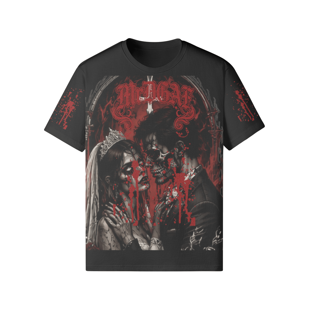 Blood Glitter Tshirt SE Marry - mrdgaf.shop