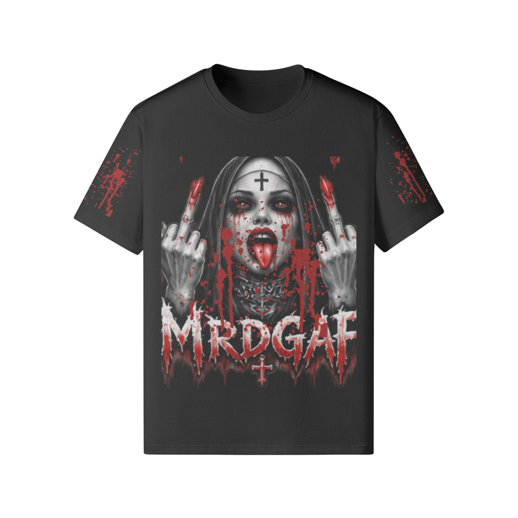 Blood Glitter Tshirt SE Nun - mrdgaf.shop