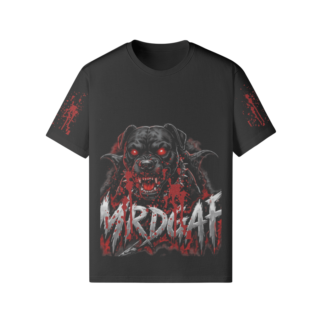 Blood Glitter Tshirt SE Evil Dog - mrdgaf.shop