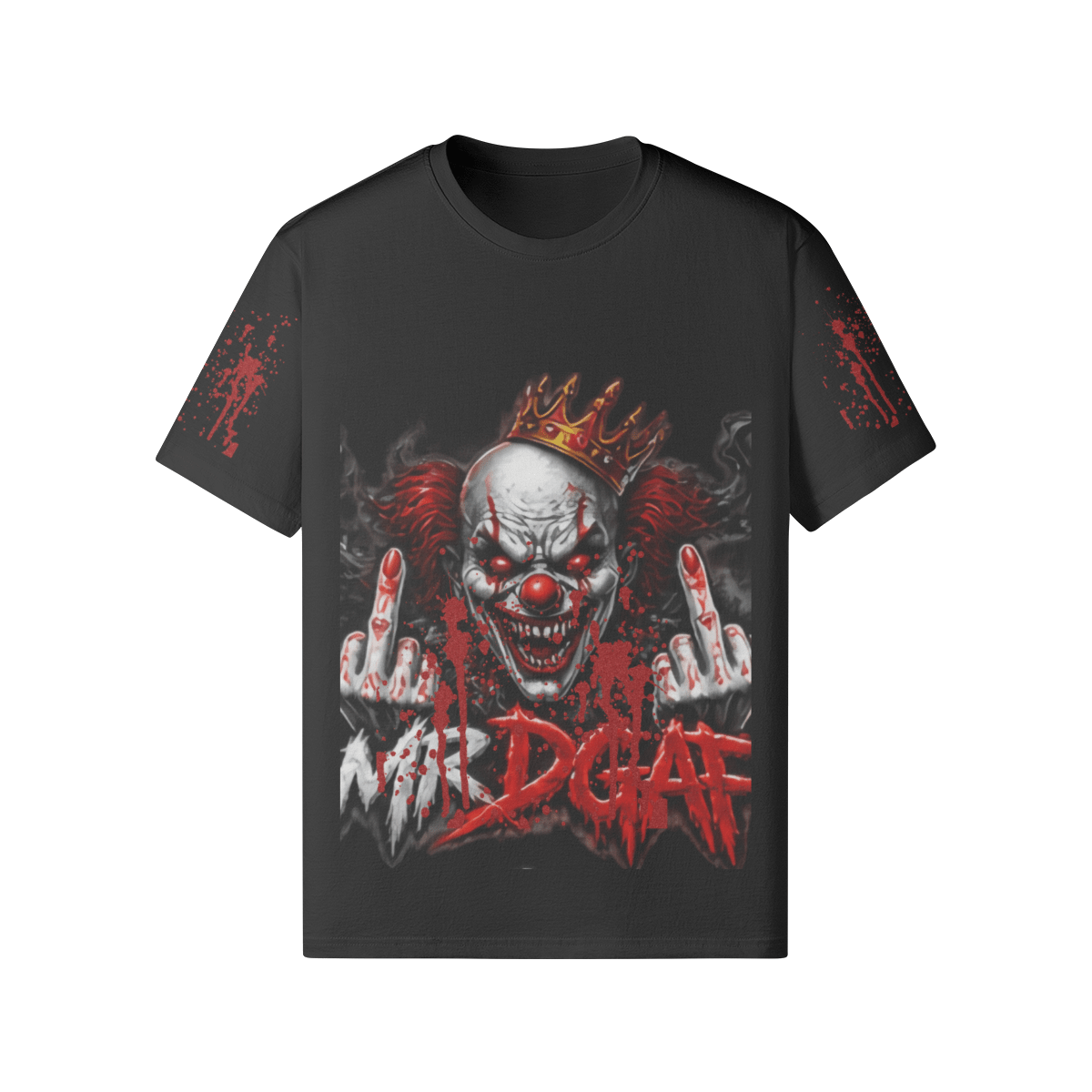 Blood Glitter Tshirt SE Clown - mrdgaf.shop